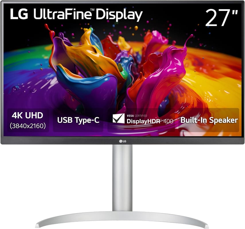 LG 27in IPS Monitor with HDMI Type-c Speake (27" USB-C)