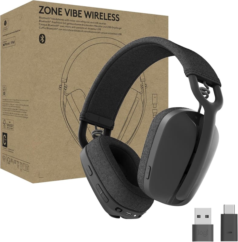 Logitech Graphite Zone Vibe Wireless (UC version) 981-001200