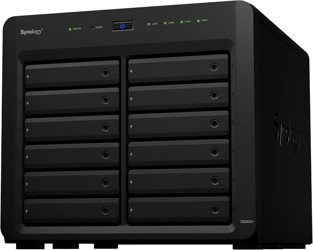 Synology 12-bay DiskStation AMD Ryzen V1500B quad