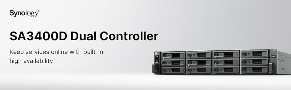 Synology 12-bay Dual Controller Active-Passive