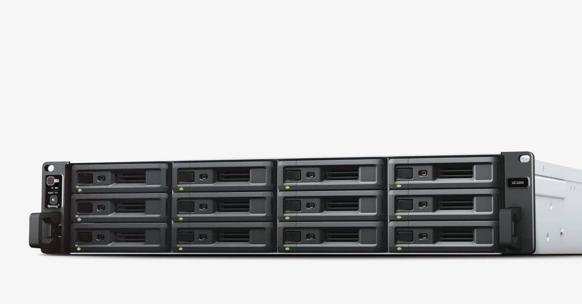 Synology 12 x Total Bays SAN Storage System