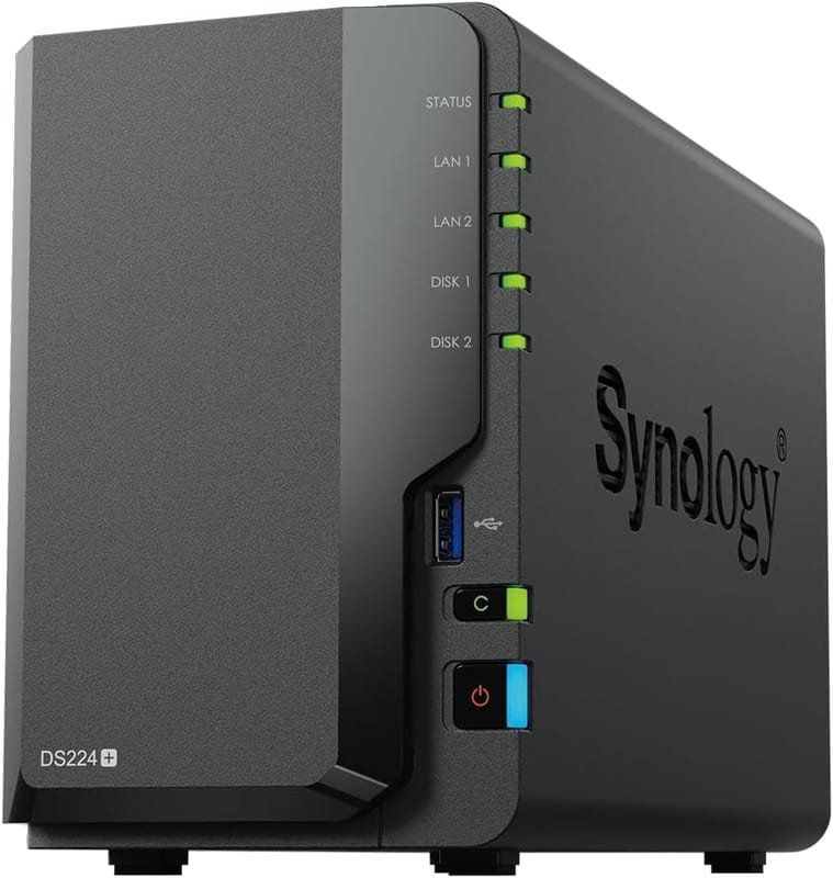 Synology 2-bay DiskStation Realtek RTD1619B Quad
