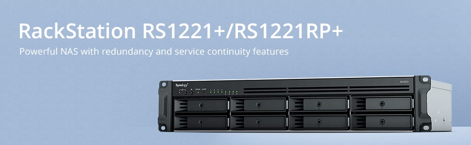 Synology RackStation 8 x Total Bays SAN/NAS Storage System