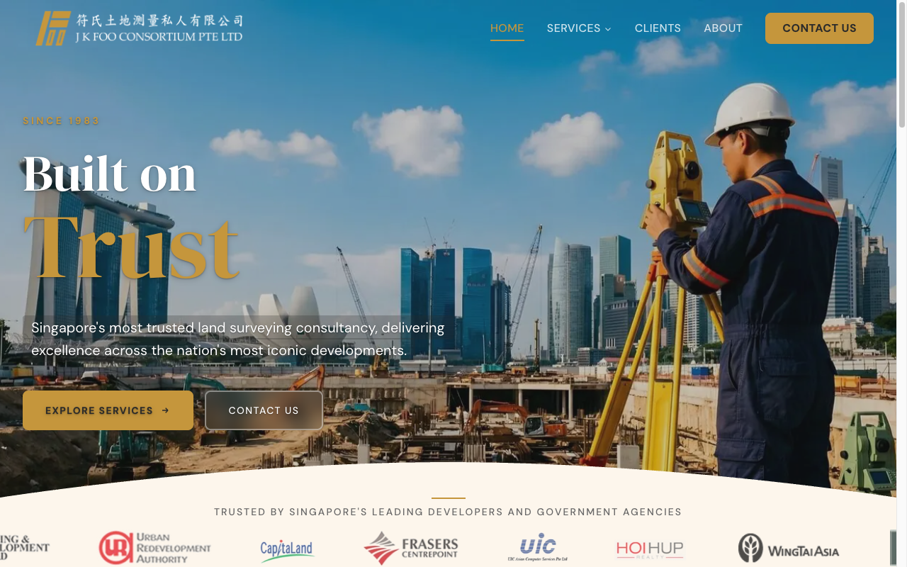 J K Foo Consortium — Land Surveying